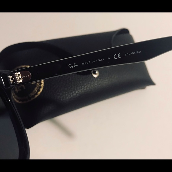 Ray-Ban RB 4184 601/9A 54MM New Black/Green Lens Unisex Sunglasses, New w/Case main image 4